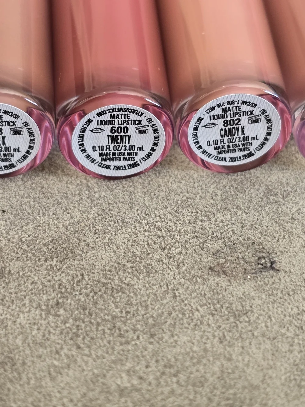 Matte Liquid Lipstick - Assorted Pink & Nude Shades